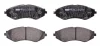 Комплект гальмівних колодок передн, CHEVROLET ASTRA, REZZO, ZAFIRA DAEWOO LANOS, NUBIRA HYUNDAI TRAJET 1.6/2.0/2.0D 02.97- FERODO FDB1369 (фото 1)