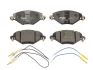 Комплект гальмівних колодок передн, CITROEN C5 I, C5 II 1.6D-2.0D 03.01-08.08 FERODO FDB1411 (фото 1)
