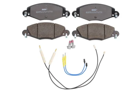 Комплект гальмівних колодок передн, CITROEN C5 I, C5 II 2.0D/2.2D/3.0 03.01-09.08 FERODO FDB1412