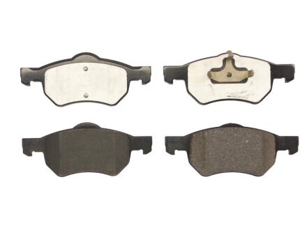 Комплект гальмівних колодок передн (із замком з направляючим штифтом), CHRYSLER VOYAGER III, VOYAGER IV DODGE CARAVAN 2.0-3.8 01.95-12.08 FERODO FDB1474