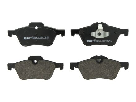 Комплект гальмівних колодок передн (із замком), MINI (R50, R53), (R52) 1.4D/1.6 06.01-07.08 FERODO FDB1499
