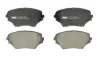 Комплект гальмівних колодок задн/передн, HONDA ODYSSEY, SHUTTLE TOYOTA COROLLA, RAV 4 II 1.4-2.4 06.94-11.05 FERODO FDB1514 (фото 1)
