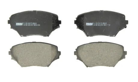 Комплект гальмівних колодок задн/передн, HONDA ODYSSEY, SHUTTLE TOYOTA COROLLA, RAV 4 II 1.4-2.4 06.94-11.05 FERODO FDB1514