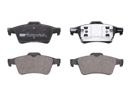 Комплект гальмівних колодок задн (із замком), CHEVROLET VECTRA FORD FOCUS II, TOURNEO CONNECT, TRANSIT CONNECT JAGUAR XJ, XK II NISSAN PRIMERA OPEL ASTRA H, SIGNUM 1.4-5.0 03.01- FERODO FDB1540
