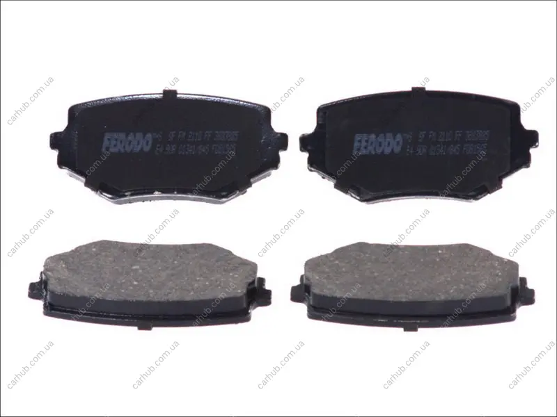 Комплект гальмівних колодок передн, SUZUKI GRAND VITARA I, VITARA, XL-7 1.6-2.7 12.94-08.06 FERODO FDB1565 (фото 1)