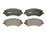 Комплект гальмівних колодок передн, CHRYSLER VOYAGER III, VOYAGER IV DODGE CARAVAN JEEP CHEROKEE 2.0-3.8 01.95-12.08 FERODO FDB1576 (фото 1)