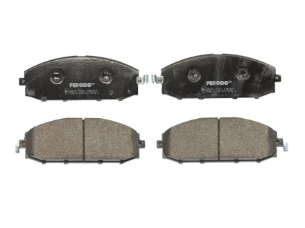 Комплект гальмівних колодок передн, NISSAN PATROL GR V 2.8D-4.8 06.97- FERODO FDB1577