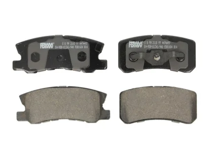 Комплект гальмівних колодок задн (із замком), CHRYSLER 200, SEBRING CITROEN C4 AIRCROSS, C-CROSSER, C-CROSSER ENTERPRISE JEEP COMPASS, PATRIOT MITSUBISHI ASX, ENDEAVOR, GRANDIS 1.6-3.8 04.00- FERODO FDB1604