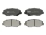 Комплект гальмівних колодок передн, HONDA ACCORD VII, CIVIC X, CR-V II, CR-V IV, ELEMENT, PILOT 1.0-3.5 09.01-12.22 FERODO FDB1658 (фото 1)