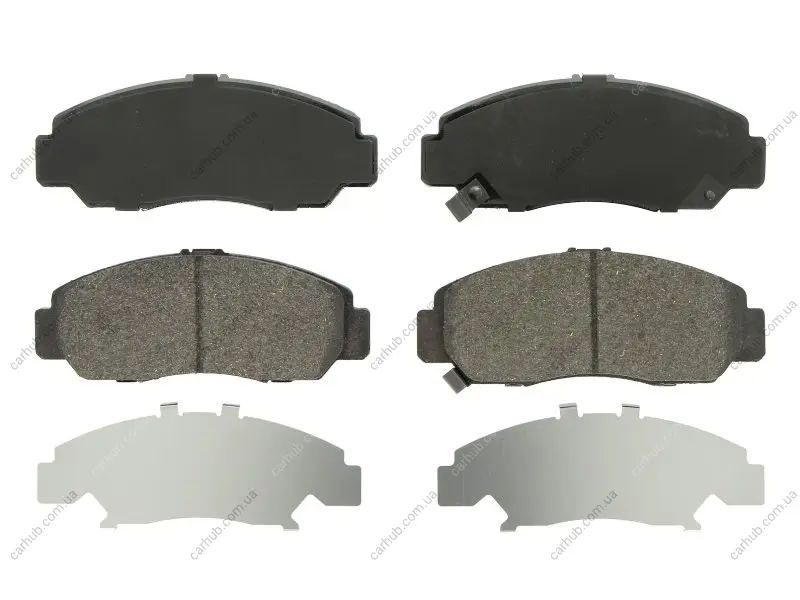 Комплект гальмівних колодок передн, ACURA RL HONDA ACCORD VII, CIVIC IX, CIVIC VII, CIVIC VIII, FR-V, LEGEND III, STREAM 1.6-3.5 10.95-12.16 FERODO FDB1669 (фото 1)