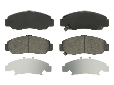 Комплект гальмівних колодок передн, ACURA RL HONDA ACCORD VII, CIVIC IX, CIVIC VII, CIVIC VIII, FR-V, LEGEND III, STREAM 1.6-3.5 10.95-12.16 FERODO FDB1669