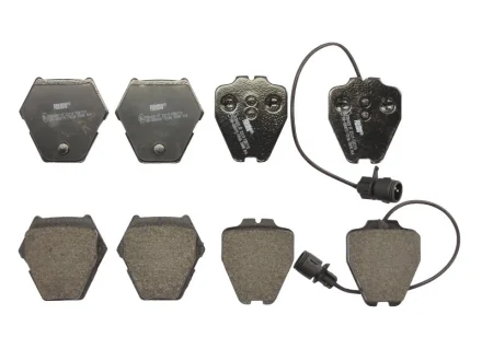 Комплект гальмівних колодок передн, AUDI A6 C4, A6 C5, A8 D2, ALLROAD C5 2.5D-4.2 03.94-08.05 FERODO FDB1710