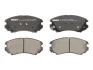 Комплект гальмівних колодок передн, HYUNDAI COUPE II, ELANTRA III, ELANTRA IV, SONATA IV, SONATA V, TIBURON, TUCSON KIA MAGENTIS I, MAGENTIS II, OPTIMA, SOUL I, SPORTAGE II 1.6-2.7 01.01-12.15 FERODO FDB1733 (фото 1)