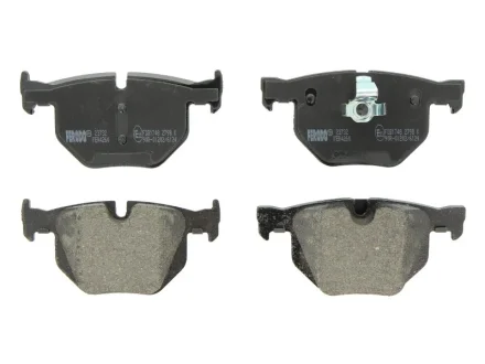 Комплект гальмівних колодок задн (із замком), BMW 3 (E90), 3 (E92), 3 (E93), 5 (E60), 5 (E61), 6 (E63), 6 (E64) 2.0-3.0D 12.01-12.13 FERODO FDB1748