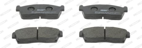 Комплект гальмівних колодок передн, CITROEN C-ZERO HONDA CIVIC III MITSUBISHI I PEUGEOT ION SUZUKI ALTO VI, SWIFT II 1.0-Electric 10.83- FERODO FDB1812