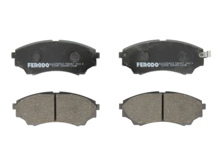 Комплект гальмівних колодок передн, FORD RANGER MAZDA B-SERIE, BT-50 2.2-4.0 06.99-12.15 FERODO FDB1817