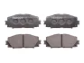 Комплект гальмівних колодок передн, GREAT WALL VOLEEX C20R LEXUS CT TOYOTA ALLION II, PREMIO, YARIS, YARIS / VIOS 1.0-1.8H 01.05- FERODO FDB1829 (фото 1)
