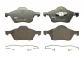 Комплект гальмівних колодок передн (із замком), RENAULT CLIO III, LAGUNA, MEGANE II, SCENIC II 1.4-2.0D 09.02- FERODO FDB1866 (фото 1)