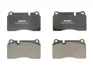 Комплект гальмівних колодок передн, AUDI A3, TT CHEVROLET CORVETTE CUPRA ATECA, FORMENTOR, LEON, LEON SPORTSTOURER SEAT LEON, LEON SC, LEON SPORTSTOURER, LEON ST VW TOUAREG 1.4H-6.2 10.02- FERODO FDB1877 (фото 1)