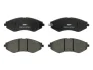 Комплект гальмівних колодок передн, CHEVROLET LACETTI, NUBIRA, REZZO DAEWOO LACETTI, NUBIRA 1.4-2.0D 05.97- FERODO FDB1905 (фото 1)