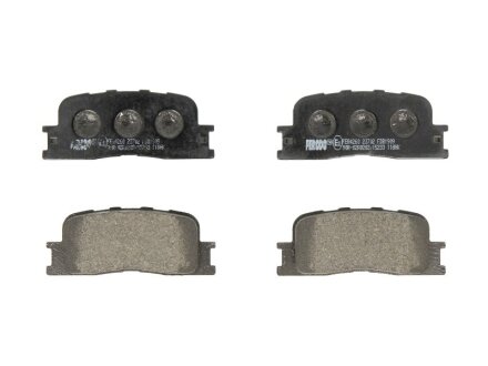 Фото комплект гальмівних колодок задн, LEXUS ES TOYOTA CAMRY, HIGHLANDER / KLUGER 2.0-3.3 09.00- FERODO FDB1909 Комплект гальмівних колодок задн, LEXUS ES TOYOTA CAMRY, HIGHLANDER / KLUGER 2.0-3.3 09.00- FERODO FDB1909