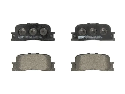 Комплект гальмівних колодок задн, LEXUS ES TOYOTA CAMRY, HIGHLANDER / KLUGER 2.0-3.3 09.00- FERODO FDB1909
