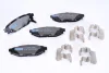 Комплект гальмівних колодок задн (із замком), SUBARU BRZ, FORESTER, IMPREZA, LEGACY IV, LEGACY V, OUTBACK, WRX, XV 1.5-3.6 09.03- FERODO FDB1947 (фото 1)