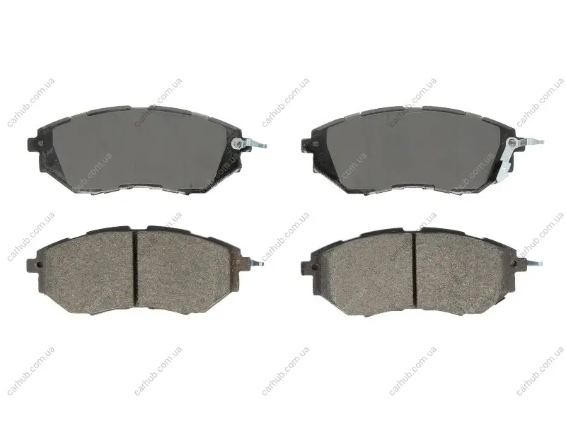 Комплект гальмівних колодок передн (із замком), SUBARU BRZ, FORESTER, IMPREZA, LEGACY IV, LEGACY V, LEGACY VI, LEVORG, OUTBACK, TRIBECA, WRX 1.6-3.6 09.03- FERODO FDB1984 (фото 1)