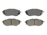Комплект гальмівних колодок передн (із замком), SUBARU BRZ, FORESTER, IMPREZA, LEGACY IV, LEGACY V, LEGACY VI, LEVORG, OUTBACK, TRIBECA, WRX 1.6-3.6 09.03- FERODO FDB1984 (фото 1)
