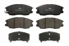 Комплект гальмівних колодок передн, HYUNDAI EQUUS / CENTENNIAL, TERRACAN KIA OPIRUS SSANGYONG REXTON / REXTON II, RODIUS I, RODIUS II, STAVIC SUZUKI IGNIS II 1.5-4.5 10.99- FERODO FDB1999 (фото 1)