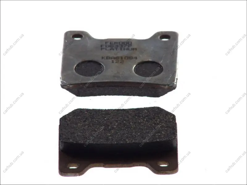 Гальмівні колодки задн, призначення: шосейне, матеріал: platinum-P, 54,5x63,7x9,7мм NORTON COMMANDER YAMAHA BT, FJ, FZ, FZR, FZX, GTS, RD, TDM, TRX, XJ, XJR, XV, XVS, YZF 350-1300 1983-2015 FERODO FDB337P (фото 1)