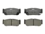 Комплект гальмівних колодок задн, KIA SORENTO I SSANGYONG KYRON, REXTON / REXTON II, REXTON W / REXTON, RODIUS I, RODIUS II, STAVIC 2.0D-3.5 04.02- FERODO FDB4000 (фото 1)