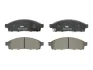 Комплект гальмівних колодок передн, FIAT FULLBACK MITSUBISHI L200, L200 / TRITON, PAJERO SPORT II 2.2D-3.5 11.05- FERODO FDB4023 (фото 1)