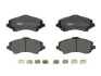 Комплект гальмівних колодок передн (із замком), CHRYSLER TOWN & COUNTRY, VOYAGER V DODGE GRAND, JOURNEY, NITRO FIAT FREEMONT JEEP CHEROKEE, COMPASS, WRANGLER III 2.0D-4.0 01.06- FERODO FDB4074 (фото 1)