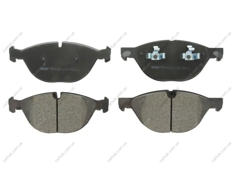 Комплект гальмівних колодок передн, BMW X5 (E70), X6 (E71, E72), X6 (F16, F86) 3.0-4.8 10.06-07.19 FERODO FDB4079 (фото 1)