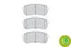 Комплект гальмівних колодок задн, HYUNDAI H-1 CARGO, H-1 TRAVEL, IX55 KIA CARNIVAL II, CARNIVAL III, SORENTO III MAZDA CX-30 2.0D-3.8 07.02- FERODO FDB4114 (фото 2)