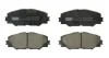 Комплект гальмівних колодок передн, LEXUS NX PONTIAC VIBE TOYOTA AURIS, MARK X ZIO I, MATRIX, MIRAI, PRIUS PLUS, RAV 4 III, RAV 4 IV 1.3-Electric 11.05- FERODO FDB4136 (фото 1)