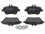 Комплект гальмівних колодок задн, MERCEDES A (W176), B SPORTS TOURER (W246, W242), CLA (C117), CLA SHOOTING BRAKE (X117), GLA (X156), S (W222, V222, X222), SLC (R172) 1.5D-Electric 02.11- FERODO FDB4163 (фото 1)