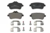 Комплект гальмівних колодок задн, MERCEDES A (W176), CLA (C117), CLA SHOOTING BRAKE (X117), GL (X166), GLA (X156), GLE (C292), GLE (W166), GLS (X166), M (W166), SLC (R172) 2.0-5.5 06.11- FERODO FDB4169 (фото 1)