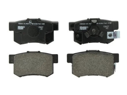 Комплект гальмівних колодок задн, ACURA RDX HONDA ACCORD IX, ACCORD VIII, CIVIC VIII, CROSSTOUR I, CR-V II, CR-V III, CR-V IV, CR-V V, FR-V, JAZZ II 1.3H-3.5 09.01- FERODO FDB4227