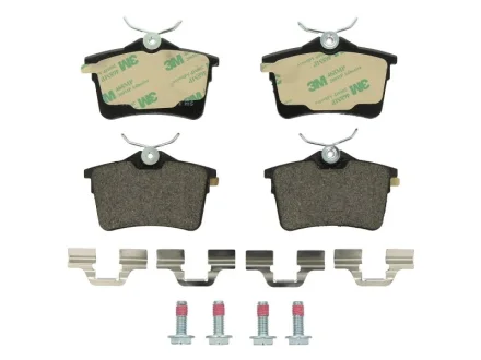 Комплект гальмівних колодок задн, CITROEN BERLINGO, BERLINGO MULTISPACE PEUGEOT 308 I, PARTNER, PARTNER TEPEE 1.2-Electric 09.07- FERODO FDB4250