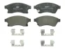 Комплект гальмівних колодок передн, CHEVROLET AVEO, CRUZE OPEL ANTARA A, ASTRA J, ASTRA J GTC 1.2-2.2D 05.09- FERODO FDB4262 (фото 1)