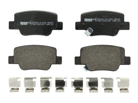 Комплект гальмівних колодок задн, TOYOTA VERSO 1.6-2.2D 04.09-08.18 FERODO FDB4275