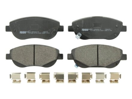 Комплект гальмівних колодок передн, TOYOTA AVENSIS, VERSO 2.0D/2.2D 11.08-10.18 FERODO FDB4276