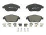 Комплект гальмівних колодок передн, DS DS 3, DS 3 / DS 3 CITROEN C3 AIRCROSS I, C3 AIRCROSS II, C3 II, C3 III, C3 ORIGIN III, C3 PICASSO, C4 CACTUS, C4 III, DS3 1.0-Electric 02.09- FERODO FDB4288 (фото 1)