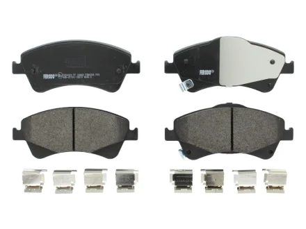 Комплект гальмівних колодок передн, CHRYSLER VOYAGER V TOYOTA AURIS, AVENSIS, COROLLA, VERSO 1.4-4.0 05.97- FERODO FDB4326