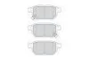 Комплект гальмівних колодок задн, LEXUS CT TOYOTA AURIS, COROLLA, IQ, MATRIX, PRIUS, PRIUS PHV, RACTIS, URBAN CRUISER, VERSO S, YARIS 1.0-2.2D 08.05- FERODO FDB4335 (фото 1)