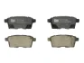 Комплект гальмівних колодок задн, LINCOLN MKX MAZDA CX-7, CX-9 2.2D-3.7 06.06- FERODO FDB4366 (фото 1)