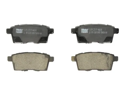 Комплект гальмівних колодок задн, LINCOLN MKX MAZDA CX-7, CX-9 2.2D-3.7 06.06- FERODO FDB4366