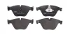 Комплект гальмівних колодок передн, BMW 5 (F10), 5 (F11), 5 GRAN TURISMO (F07), 6 (F12), 6 (F13), 6 GRAN COUPE (F06), 7 (F01, F02, F03, F04) 2.0-3.0D 09.08-10.18 FERODO FDB4382 (фото 1)